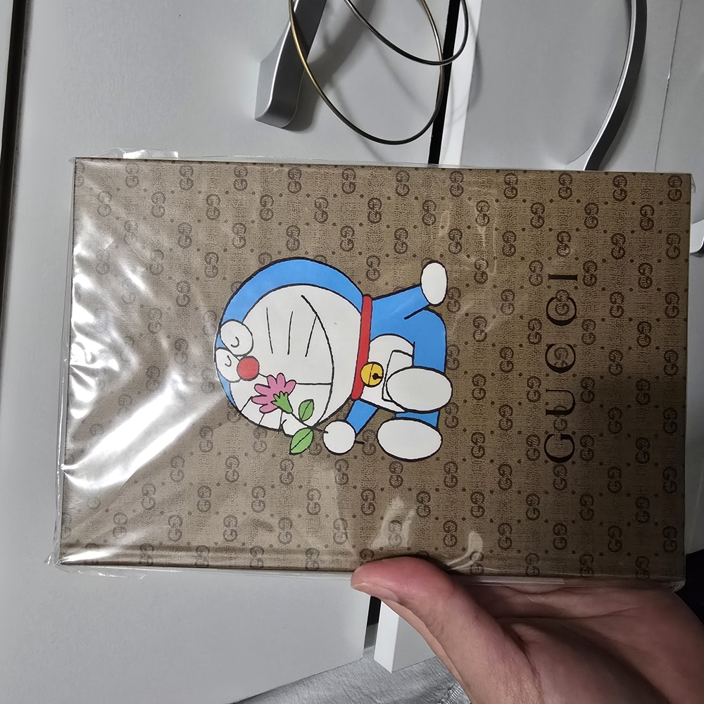 Gucci Doraemon Brown Notebook